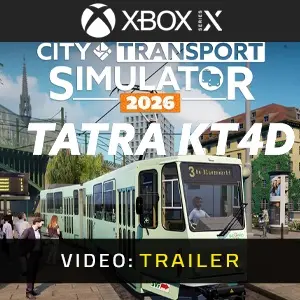 CTS: 2026 - Tram DLC: Tatra KT4D Xbox Series - Video Trailer