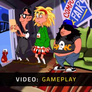 Day Of The Tentacle Remastered - Gameplay