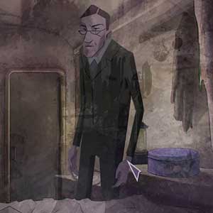 Michael die met zijn vrouw praat