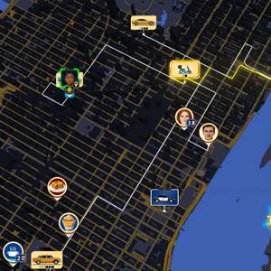 Delivery INC - Stadsplattegrond