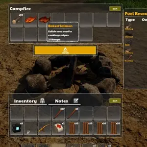 Dig Island - Kampvuur