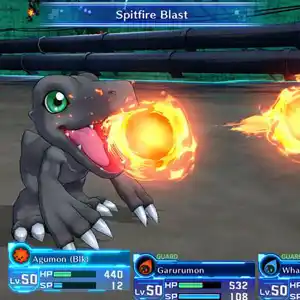 Digimon Story Cyber Sleuth - Spitfire Ontploffing