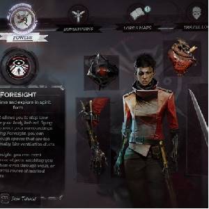 Dishonored Death of the Outsider Krachtenmenu
