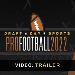 Draft Day Sports Pro Football 2022 Video Aanhangwagen