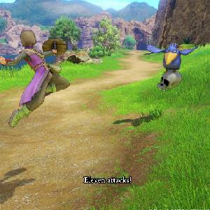 DRAGON QUEST 11: Echoes of an Elusive Age - Elf Aanval