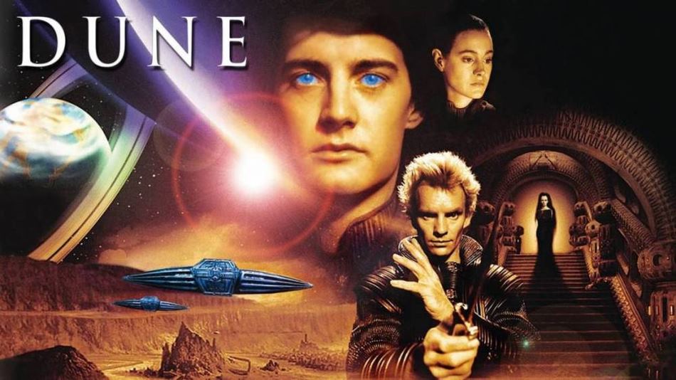 Officiële kunst van de film Dune 1984