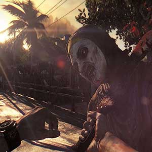 een bloederig gevecht aangaan