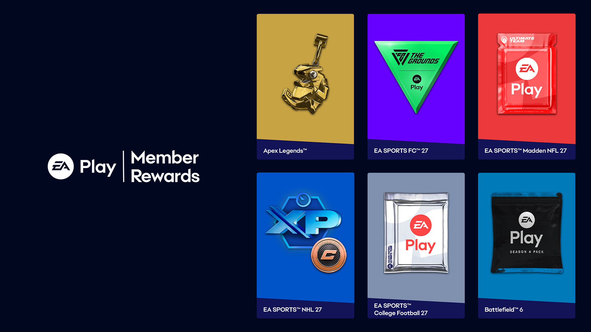 EA Play-beloningenoverzicht voor oktober 2026