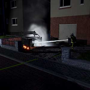 Emergency Call 112 The Fire Fighting Simulation 2 - Vuilniscontainer in brand