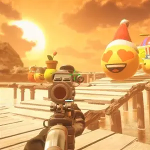 Emoji Battlefield Summer Vacation - Hartjesogen