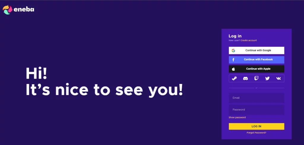 Wissel ENEBA cadeaubon in