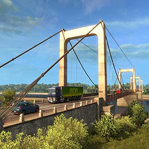 Euro Truck Simulator 2 Vive la France - Brug