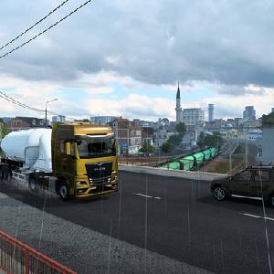 Euro Truck Simulator 2 West Balkans - Huizen Viaduct