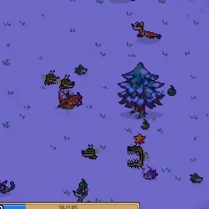 Everything is Crab The Animal Evolution Roguelite - Sneeuwachtig terrein