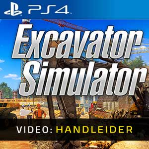 Excavator Simulator PS4- Video Aanhangwagen