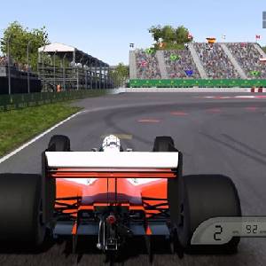 F1 2017 1988 McLAREN MP4/4 Classic Car - McLaren Achteraanzicht