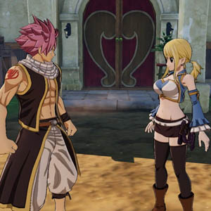 Fairy Tail - Natsu en Lucy