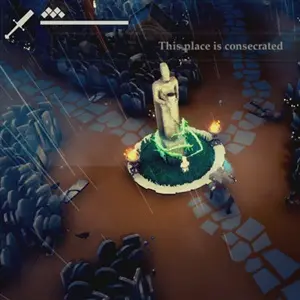 Fall of Light - Beeldhouwwerk