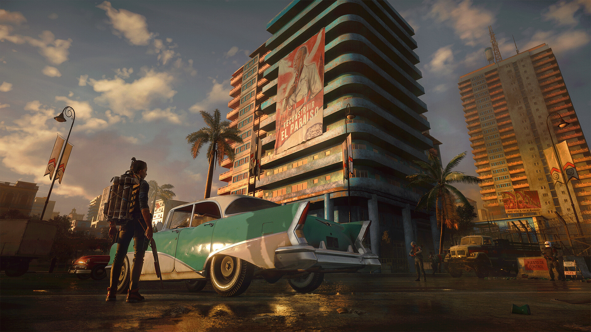 Far Cry 6 openwereldscène die Ubisoft-spelersvertrouwen en technologiebacklash illustreert