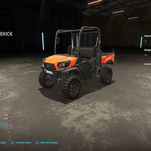 Farming Simulator 22 Kubota Pack RTV-XG850 SIDEKICK