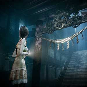 Fatal Frame Mask of the Lunar Eclipse Torii poort