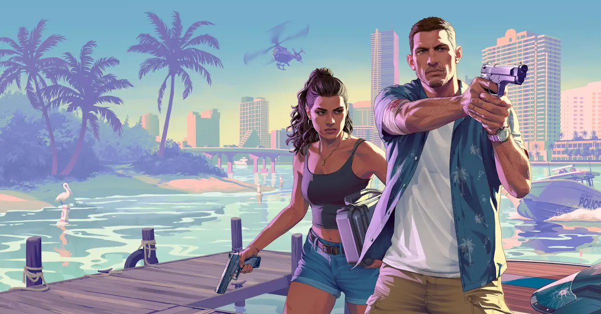 GTA 6 pre-orders op PS5 en Xbox Series X|S met Lucia en Jason in Vice City