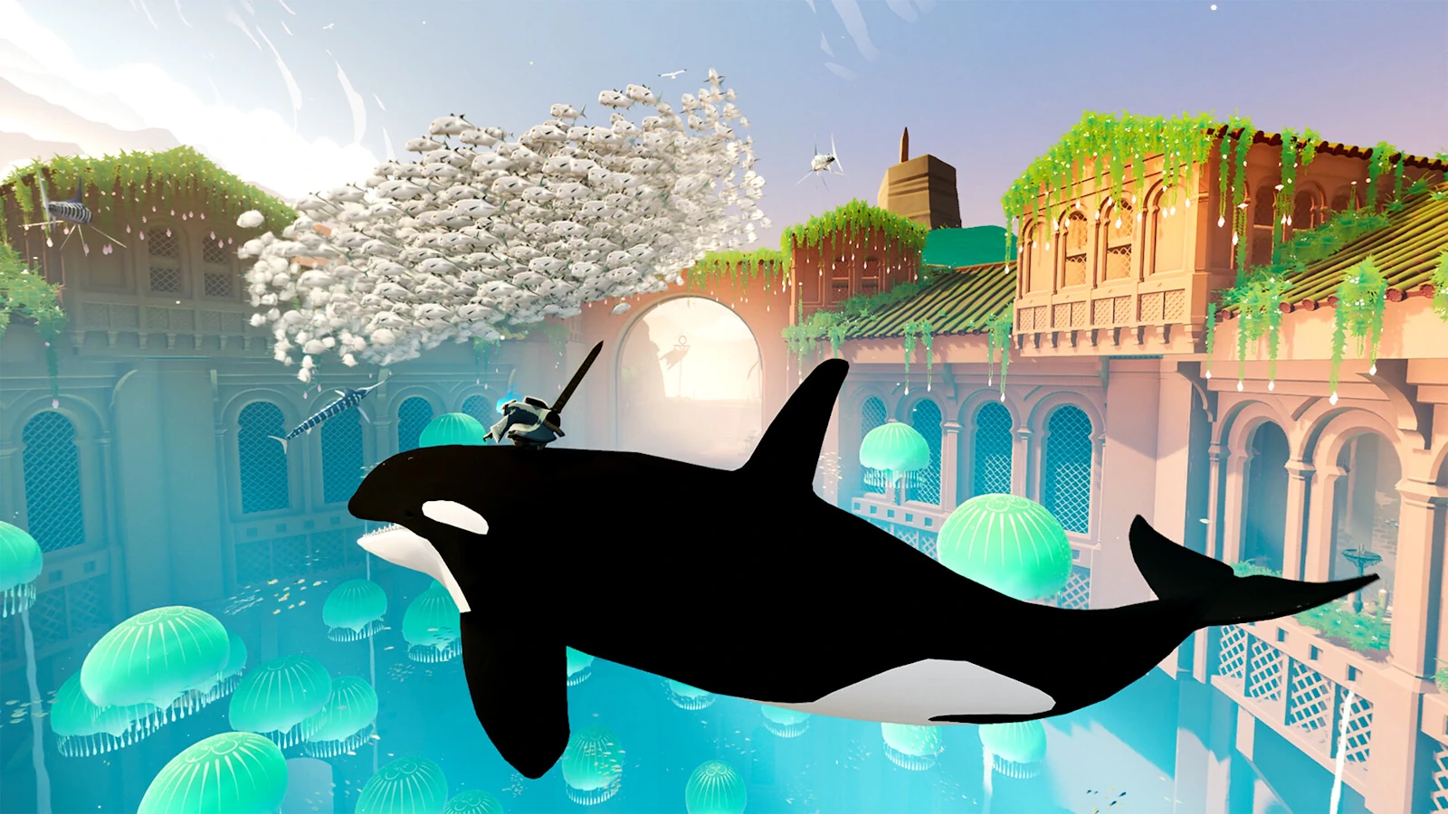 Voormalige PlayStation Plus-Hit Sword of the Sea Richt Zich Op Een Xbox Series-Debuut In Oktober Voormalige PlayStation Plus-Hit Sword of the Sea Richt Zich Op Een Xbox Series-Debuut In Oktober
