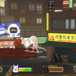 Fight of Animals Arena Slanke Kat