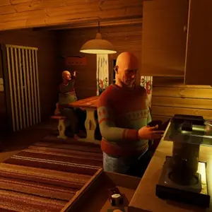 Finnish Cottage Simulator - Keuken