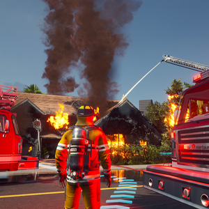 Firefighting Simulator The Squad Brandweerman