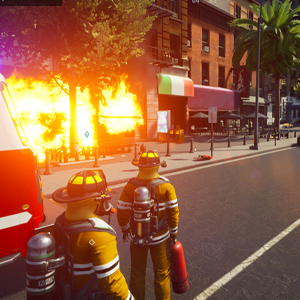 Firefighting Simulator The Squad Brand