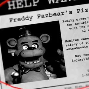 Five Nights at Freddy’s Original Series - Advertentie in de krant