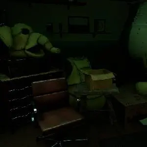 Five Nights at Freddy's: Secret of the Mimic Gedemonteerde Animatronic