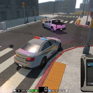 Flashing Lights Police Fire EMS - Voetganger