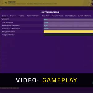 Football Manager 2020 In-game Editor Gameplay Video
