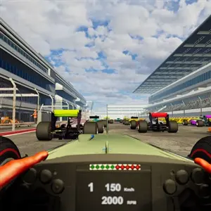 Formula Auto Sport Racing - First Person-modus