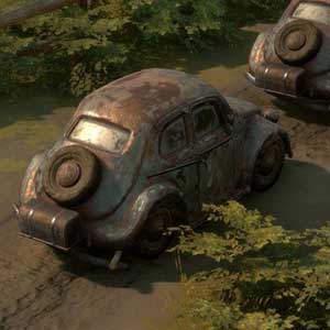 Foxhole - Oude Beatle auto