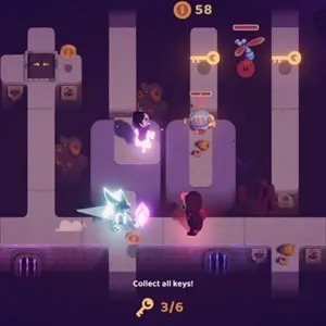 Friendship Dungeon: Party Puzzler - Verzamel Sleutels