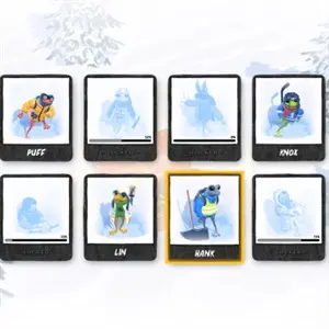 FROGGY HATES SNOW – Personages