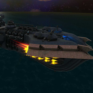 From The Depths slagschip