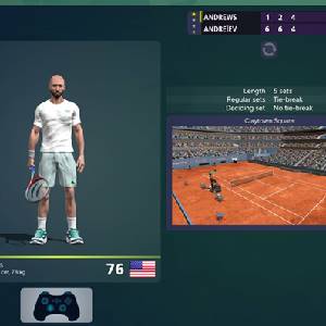 Full Ace Tennis Simulator - Andrews en Andreiev
