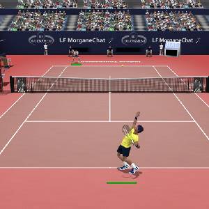 Full Ace Tennis Simulator - Service