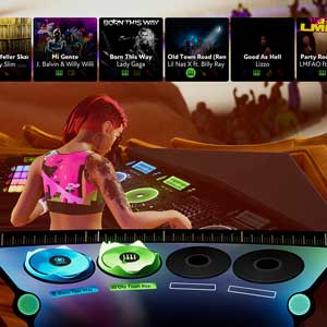 FUSER Song Selection