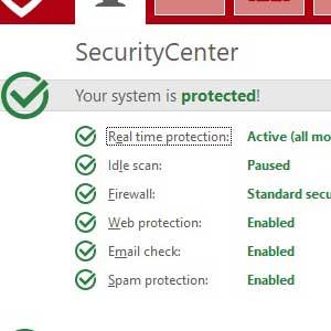 G Data Total Security - Security Center