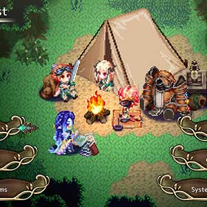 Gale of Windoria - Kamperen in het bos van Fula