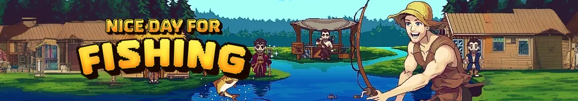 EEN VISSEN-RPG WAARIN JE DE WERELD REDT: NICE DAY FOR FISHING