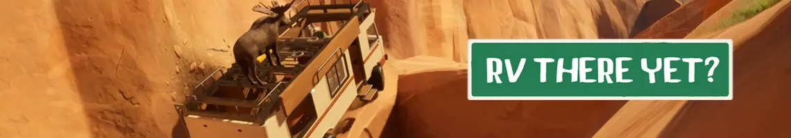 EEN COÖPERATIEVE ROADTRIP ZO GEK ALS HIJ GRAPPIG IS: RV THERE YET?