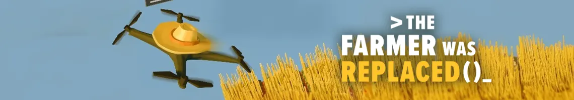 BEHEER EEN BOERDERIJ DOOR EEN DRONE TE PROGRAMMEREN IN THE FARMER WAS REPLACED