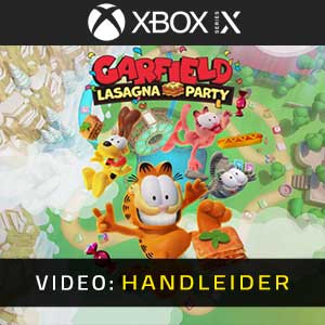 Garfield Lasagna Party Xbox Series- Video Aanhangwagen