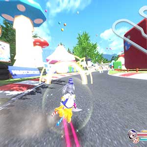 weglopen op een renbaan